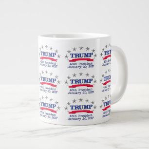 Caneca De Café Grande Trump 45º Presidente
