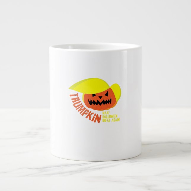 Caneca De Café Grande Trumpkin - Mash Engraçado (Frente)