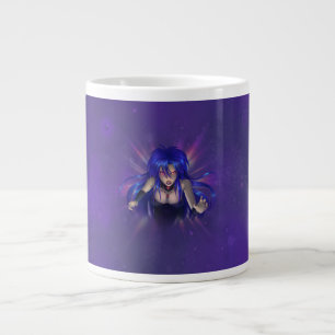 Caneca De Café Grande TSDS: Rainha Irana Delphi Cobrir Arte