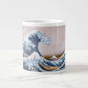 Caneca De Café Grande Tsunami Grande Onda fora de Kanagawa Japão por Hok