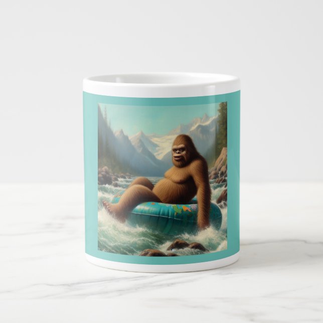 Caneca De Café Grande Tubagem Bigfoot (Frente)