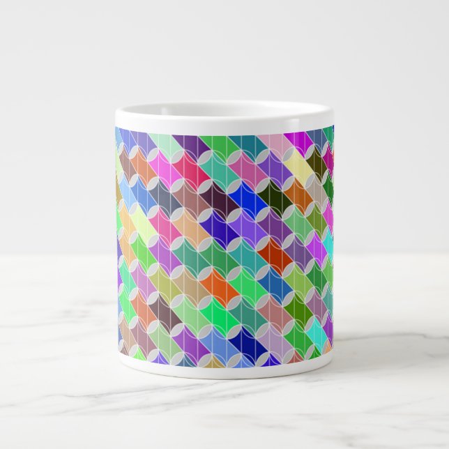 Caneca De Café Grande Tubos 20oz Mug (Frente)