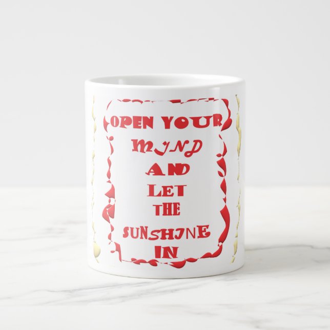 CANECA DE CAFÉ GRANDE TUDO SOBRE A SAÚDE DO ESPÍRITO (Frente)