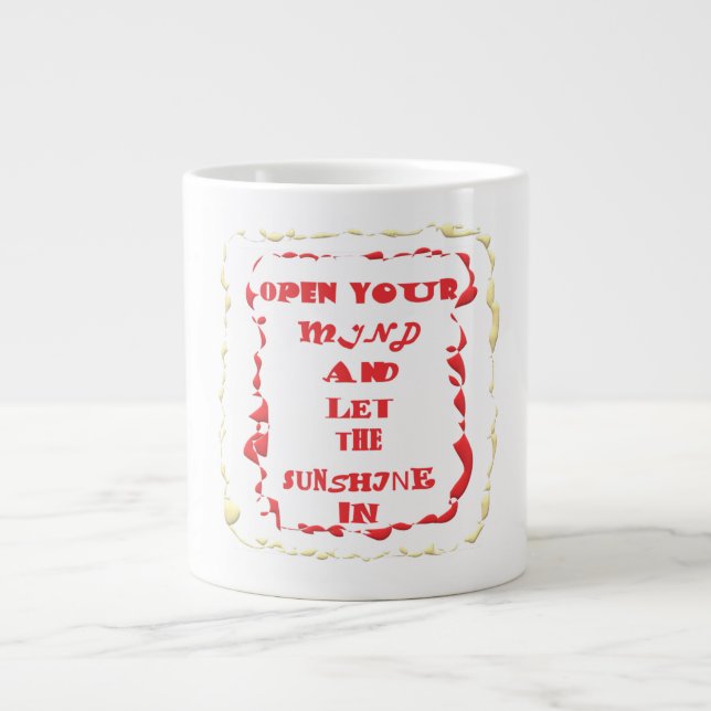 CANECA DE CAFÉ GRANDE TUDO SOBRE A SAÚDE DO ESPÍRITO (Frente)