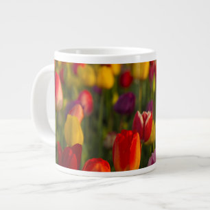 Caneca De Café Grande Tulipas, Festival de Tulipas, Woodburn, Oregon, EU