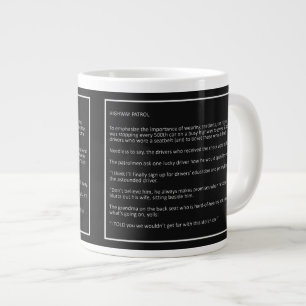 Caneca De Café Grande Tumg jumbo do Piadas incrível #4