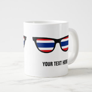 Caneca De Café Grande Tumos personalizados do Thai Shades