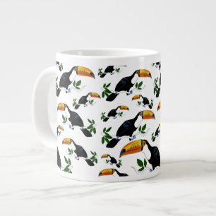 Caneca De Café Grande Turistas Tropicais - Selva Jogadora