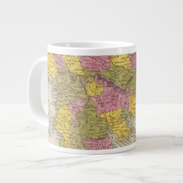 Caneca De Café Grande Turquia na Europa 3 (Frente Esquerda)