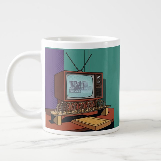 Caneca De Café Grande tv (Esquerda)