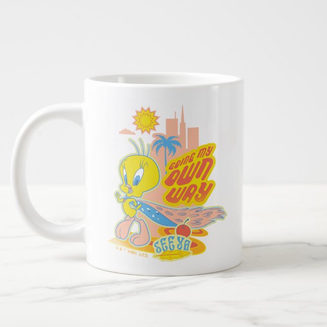 Caneca De Café Grande TWEETY™ - A caminho próprio (Esquerda)