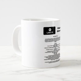 Caneca De Café Grande Uber Flash Direct Diretrizes