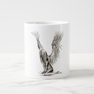 Caneca De Café Grande Um Anjo