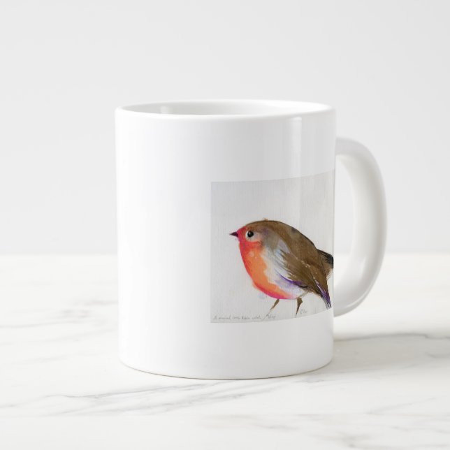 Caneca De Café Grande Um pequeno ladrão mágico chamado Wisp 2011 (Frente Esquerda)