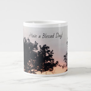 Caneca De Café Grande Um Sol Glorioso em um