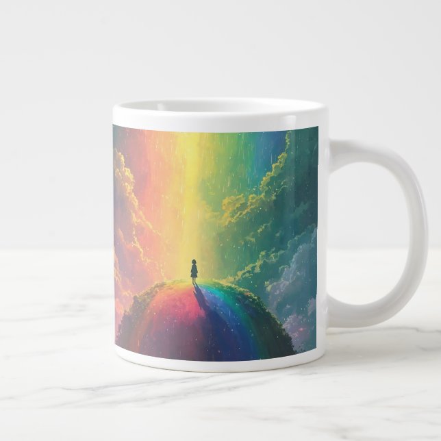 Caneca De Café Grande Um Sonho Bonito (Direita)