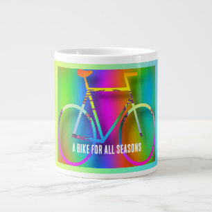 Caneca De Café Grande Uma Bicicleta Para Todas As Camadas