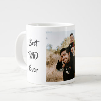 Caneca De Café Grande Uma Foto melhor Pai de todos os tempos