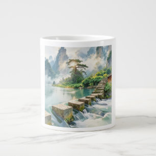 Caneca De Café Grande Uma Melodia Revitalizante 028