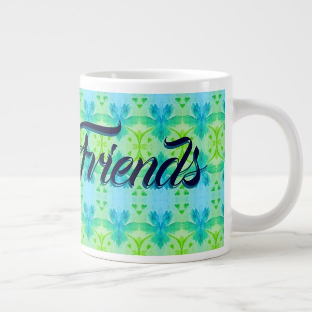 Caneca De Café Grande Uma Mug de Café dos Melhores Amigos (Direita)