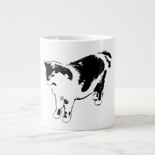 Caneca De Café Grande Uma pausa antes do salto