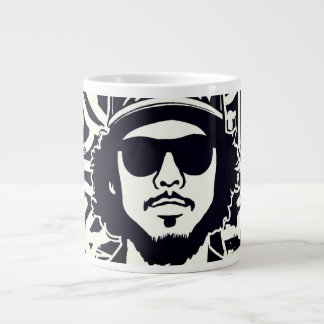 Caneca De Café Grande Uma Revolução de Arte Básica