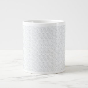 Caneca De Café Grande Uma superfície completamente branca e sem recursos