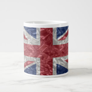 Caneca De Café Grande União Jack - Desenhado
