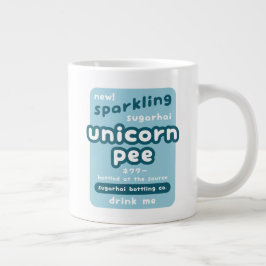 Caneca De Café Grande Unicórnio Pee