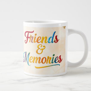 Caneca De Café Grande "Unidos Por Sorrisos"