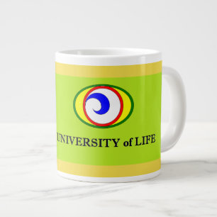 Caneca De Café Grande Universidade da Vida Jumbo Mug