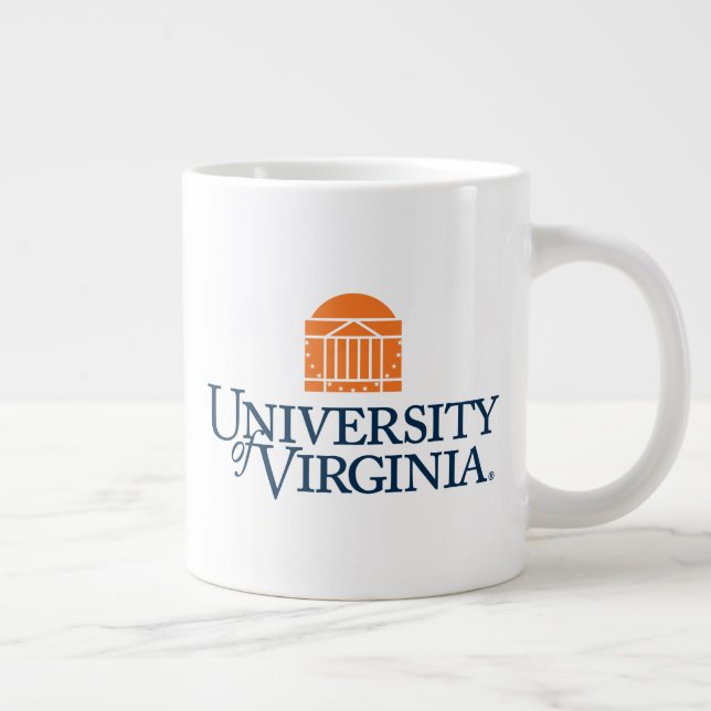 Caneca De Café Grande Universidade da Virgínia (Direita)
