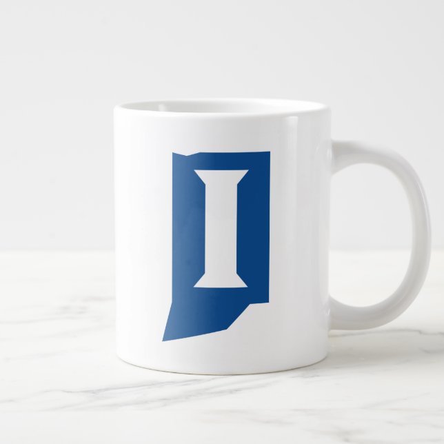 Caneca De Café Grande Universidade Estadual de Indiana (Direita)