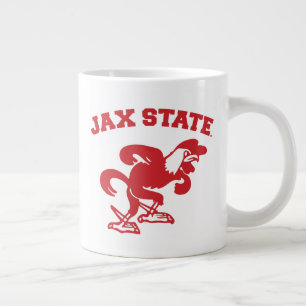 Caneca De Café Grande Universidade Estadual de Jacksonville JAX State Ga