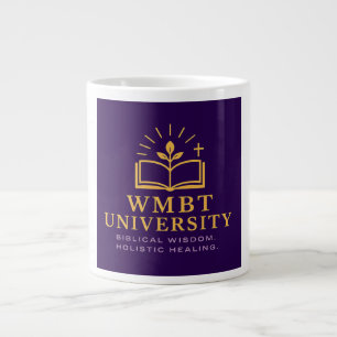 Caneca De Café Grande Universidade WMBT Negócios & Saúde