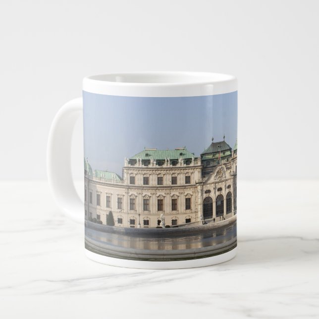 Caneca De Café Grande Upper Belvedere (Frente Esquerda)