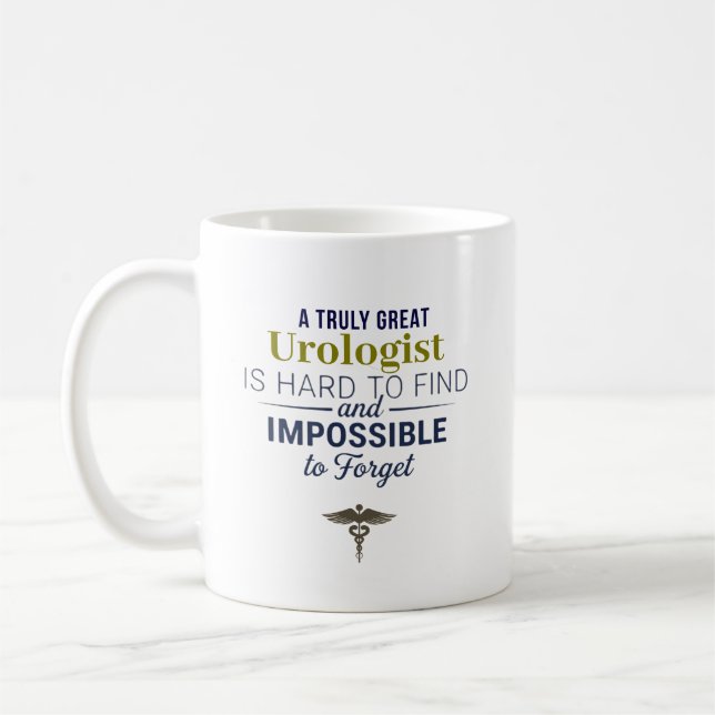 Caneca De Café Grande Urologista Presente Personalizado com Nome (Esquerda)