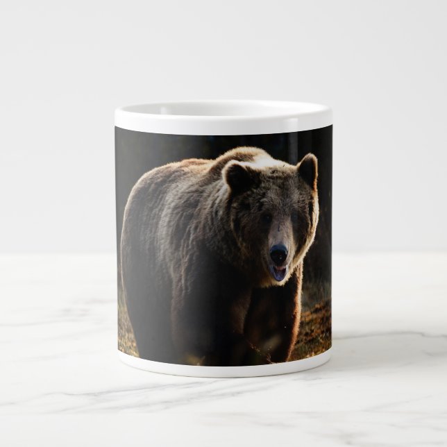 Caneca De Café Grande Urso (Frente)