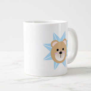 Caneca De Café Grande Urso de Pelúcia