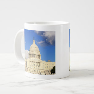 Caneca De Café Grande US Capitol Building, Washington DC, EUA