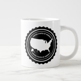 CANECA DE CAFÉ GRANDE USA