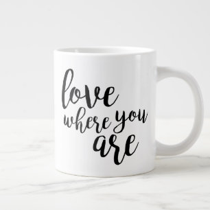 Caneca De Café Grande V cotável