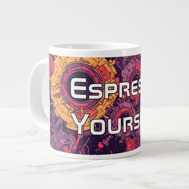 Caneca De Café Grande V-Pulse 6 Cama Especialmente (Frente Esquerda)