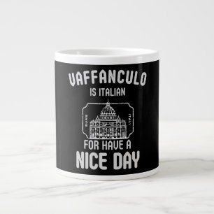 Caneca De Café Grande Vaffanculo: Sua dose diária de Sass Italiano