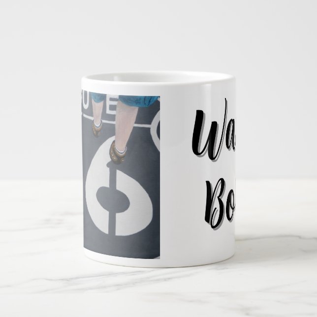 Caneca De Café Grande Vague Ousadamente (Frente)