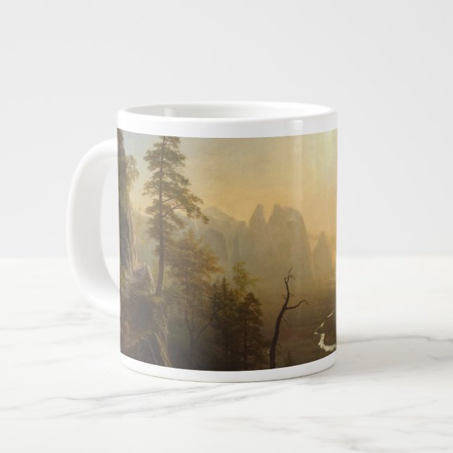 Caneca De Café Grande Vale do Yosemite, Trilha do Ponto Glaciar (Frente Esquerda)