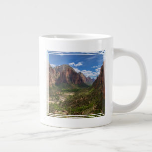 Caneca De Café Grande Vale no Parque Nacional de Zion