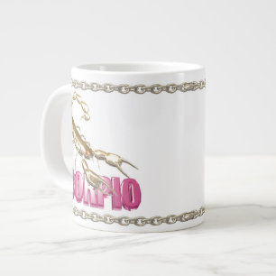 Caneca De Café Grande Valxart Scorpio Capricorn zodiac amizade