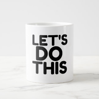 CANECA DE CAFÉ GRANDE VAMOS FAÇA ISSO