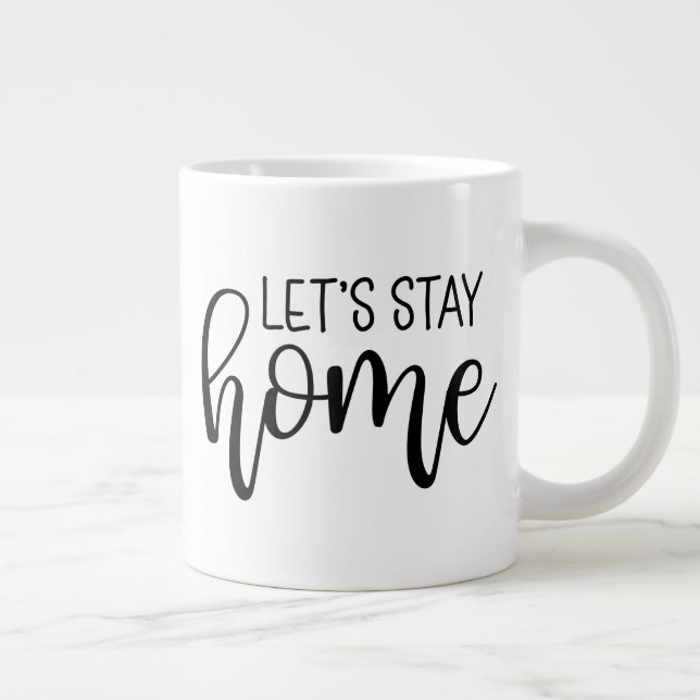 Caneca De Café Grande Vamos para casa (Direita)